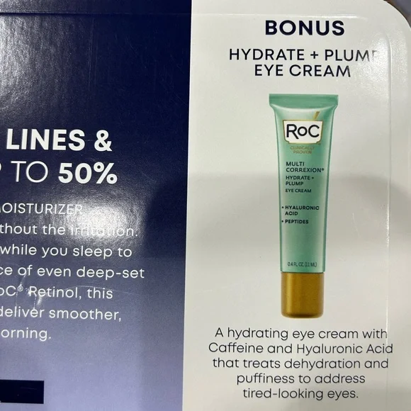 RoC Retinol Correxion Deep Wrinkle Night Cream 2-pack with Bonus